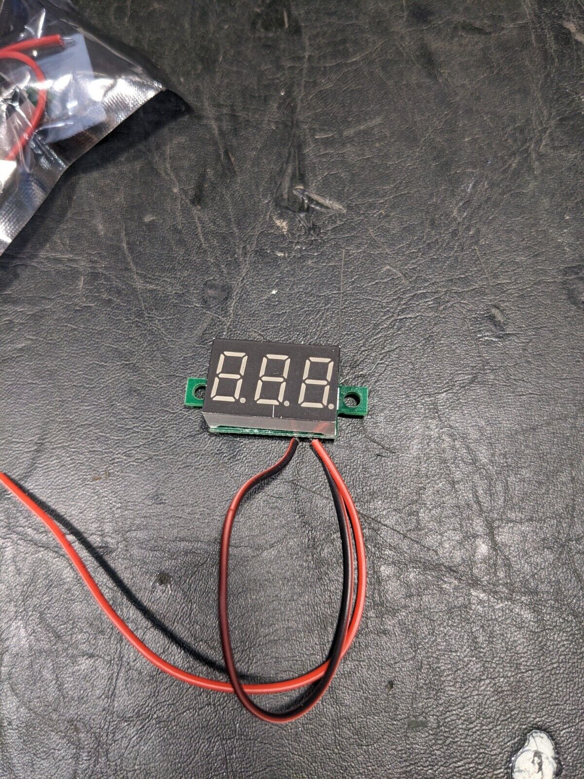 LED Voltmeter Voltage Display Gauge DSN-DVM-368 Motorcycle Car