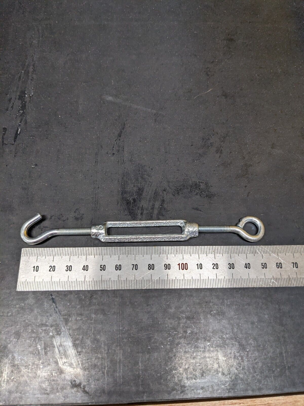 M5 HOOK TO EYE TURNBUCKLE Hot Dipped Galvanized