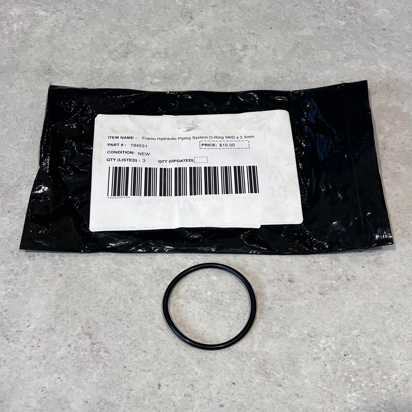 Framo Hydraulic Piping System O-ring 54ID x3.3mm 184531