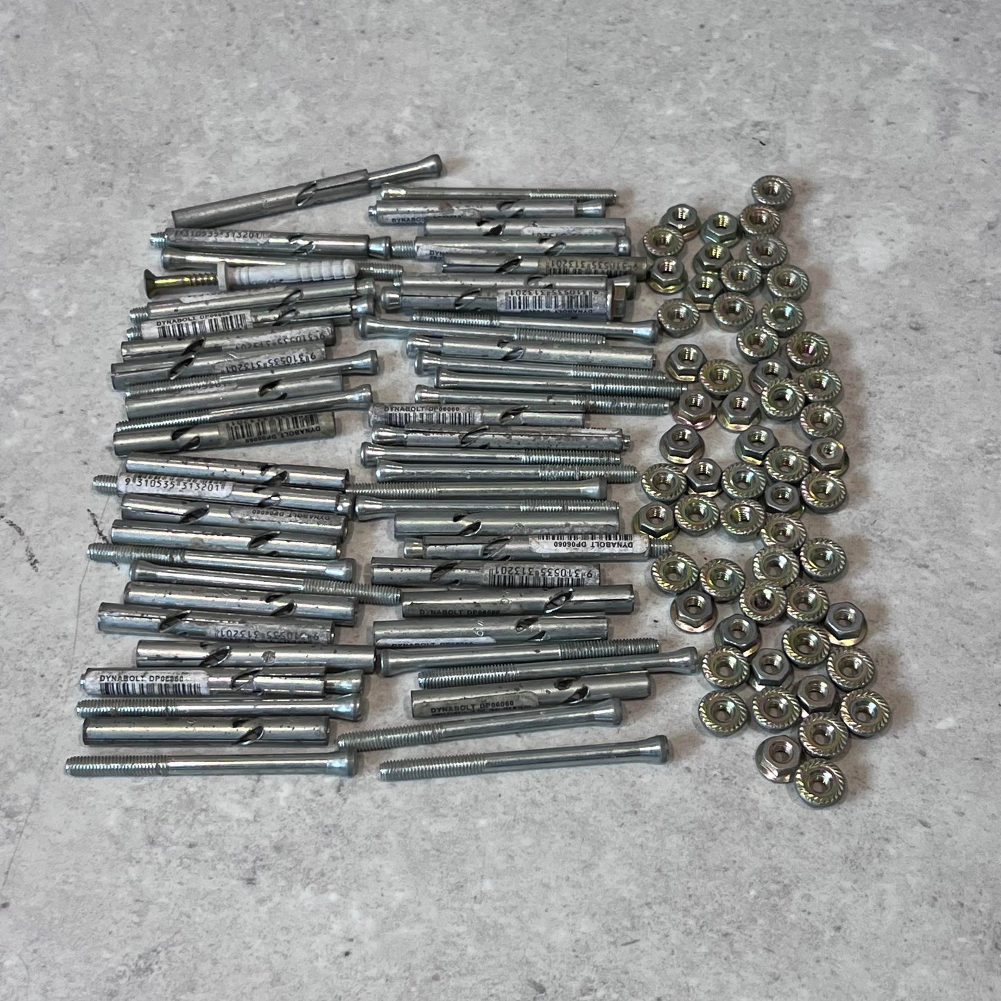 Ramset 6 x 60mm DynaBolt Plus Hex Nut Bolt Pack Approx 35 DP06060