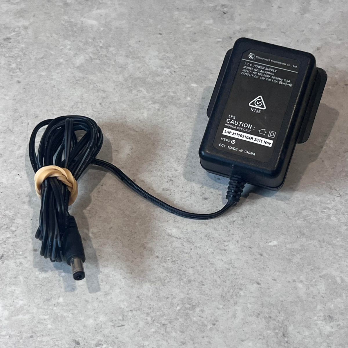 Elementech Power Supply 12VDC 1.5A 5.5mmx2.1mm