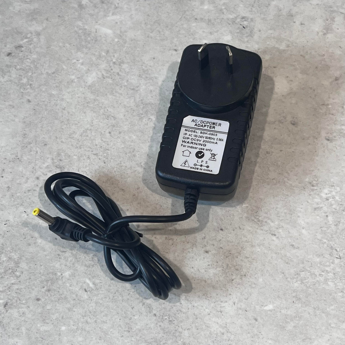 Power Supply 9VDC 9V 3.8mmx1.3mm