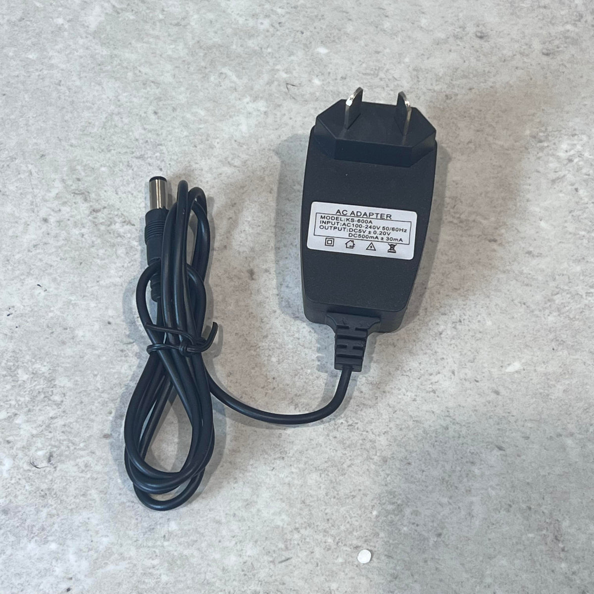 Power Supply 5VDC 500mA 5.5mmx2.1mm