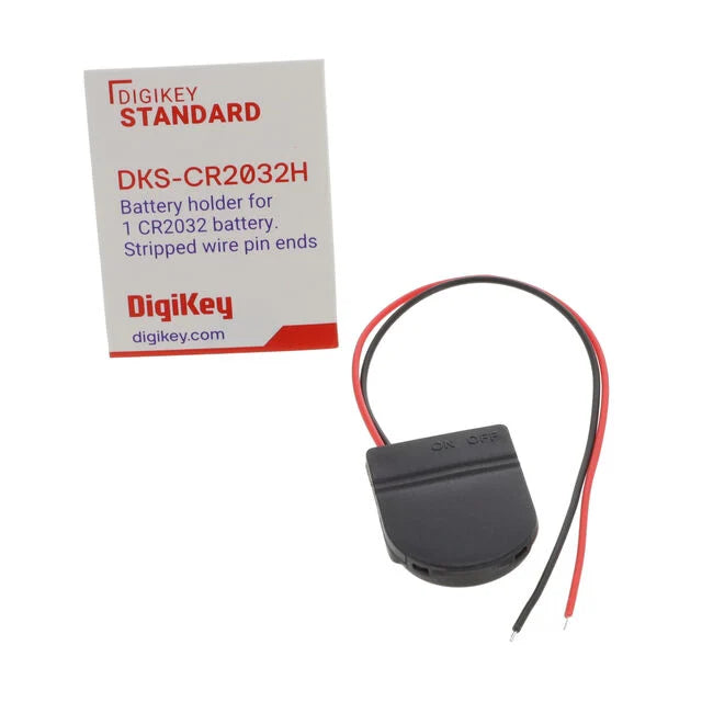Digikey CR20232 Holder with leads DKS-CR2032H-ND