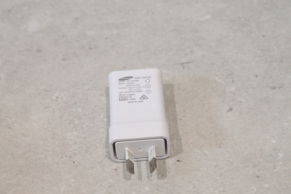 Samsung 15W USB-A Adaptive Fast Charging Adapter - White E-TA20HWE