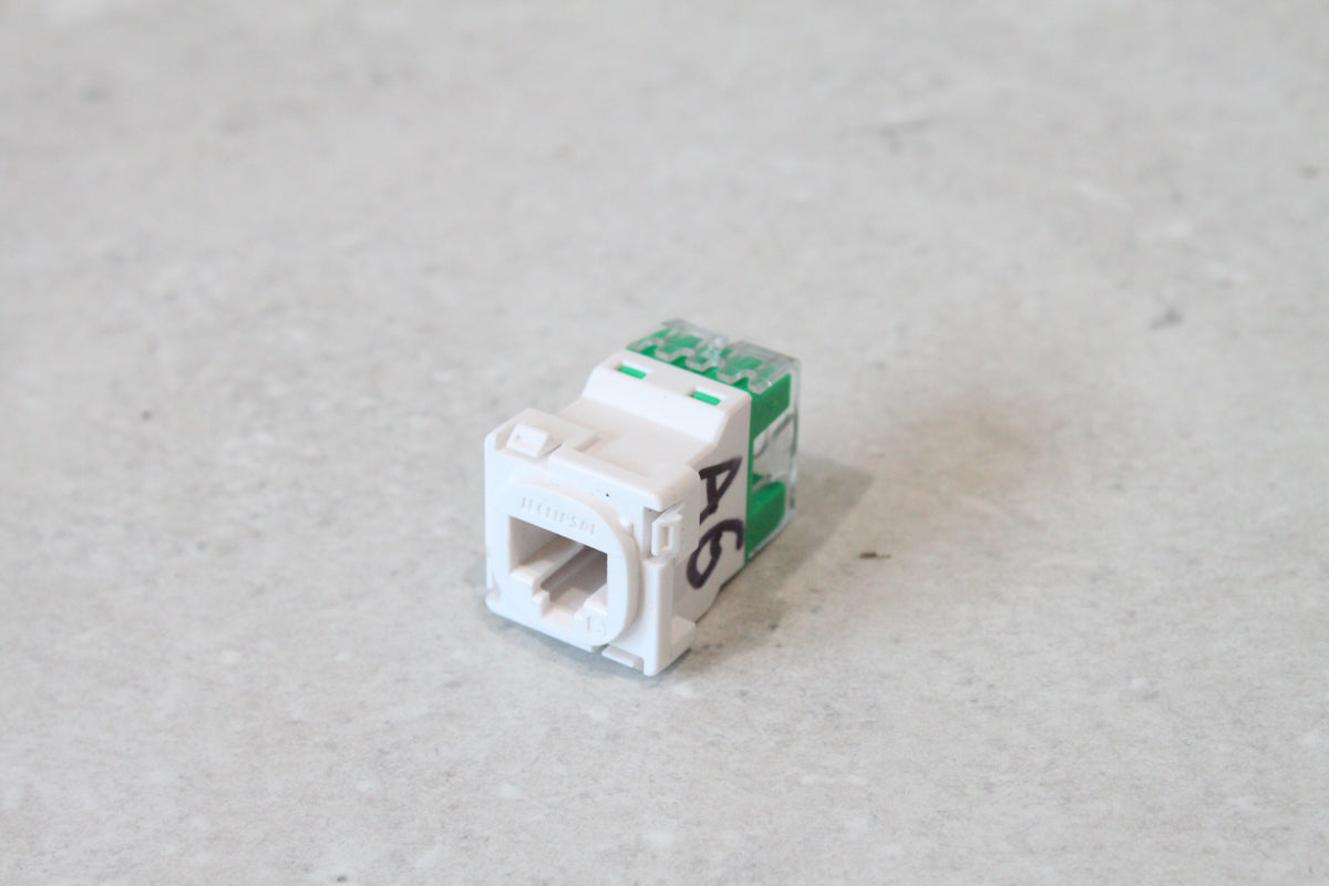 Clipsal Actassi RJ45 Jack Mech 30 Series 30RJ45SMA6C-WE