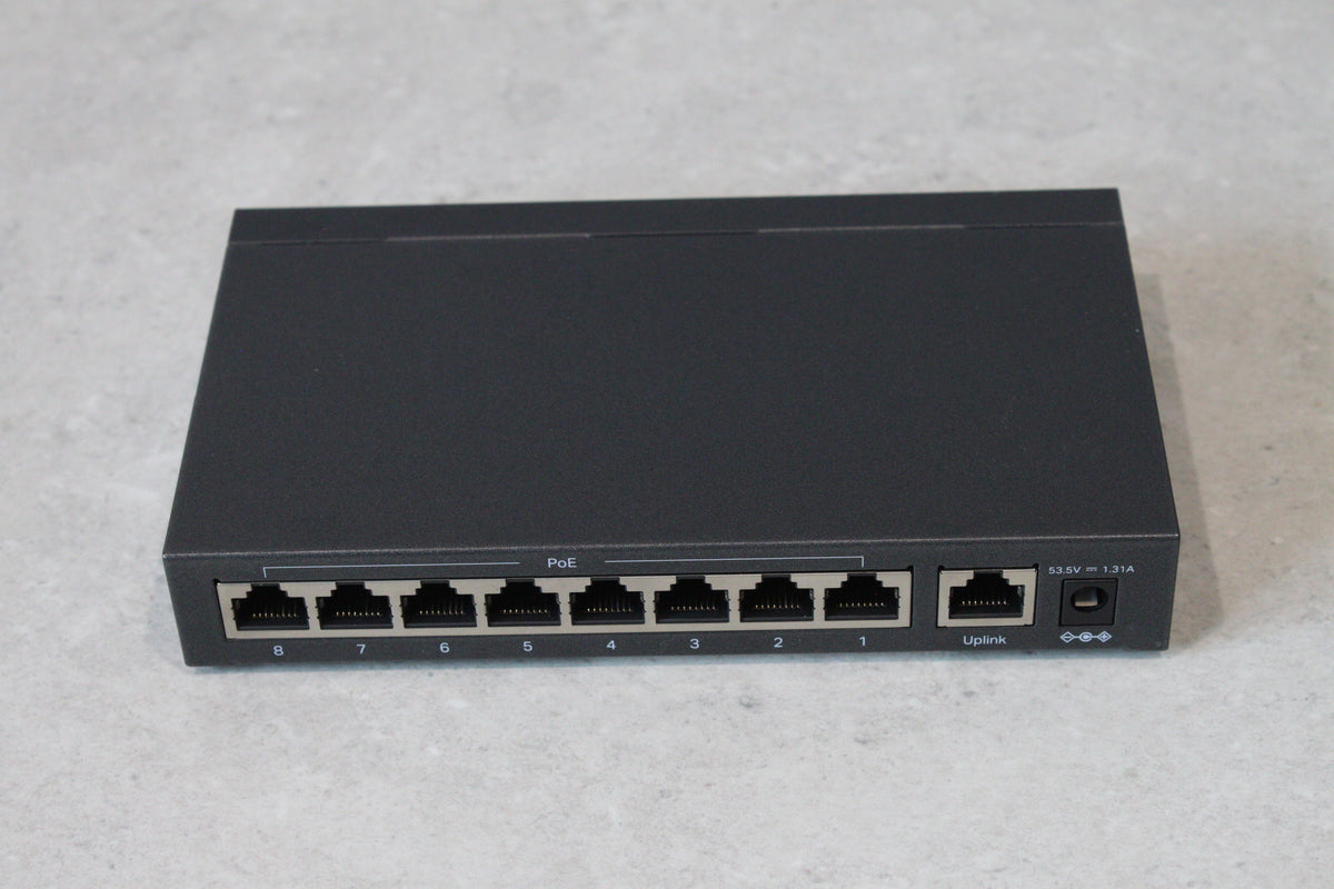 TP-LINK 9-Port 10/100Mbps Desktop Switch with 8-Port PoE+ TL-SF1009P