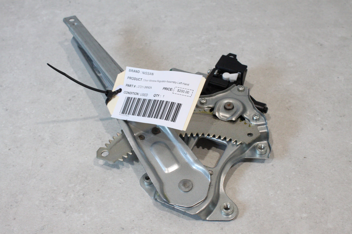 NISSAN Door Window Regulator Assembly Left Hand 2721-3NN0A