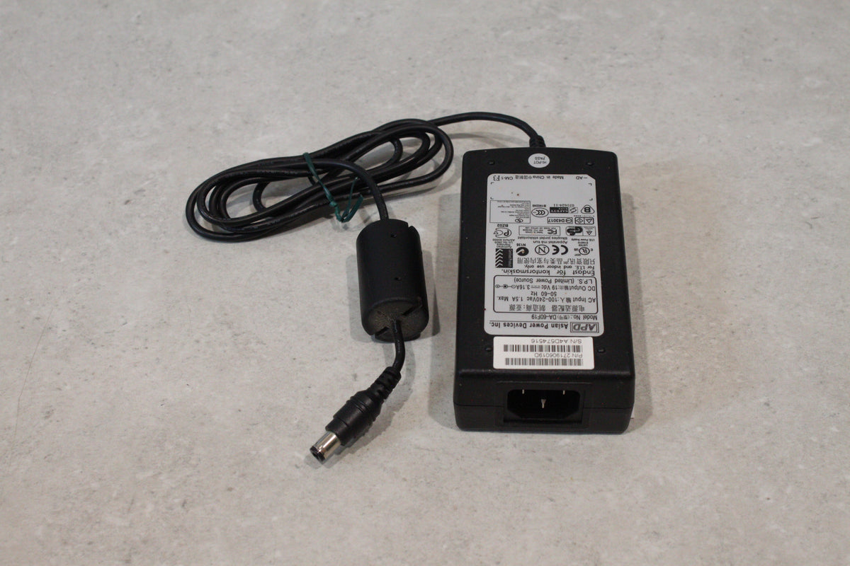 ASIAN POWER DEVICES 19V 3.16A Charger Power Pack 6.5mm DA-60F19