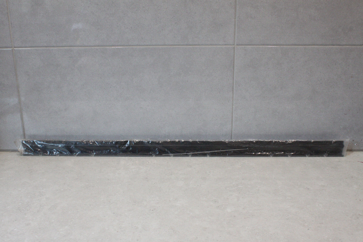 Door Spring Seal Aluminium Black 920mm