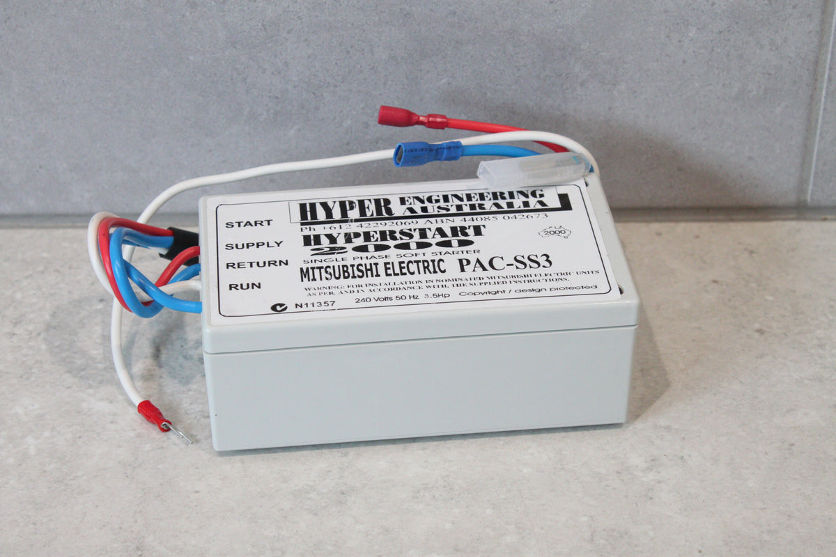 MITSUBISHI ELECTRIC HYPERSTART 2000 SOFT START Single Phase 3.5HP PAC-SS3-SVC