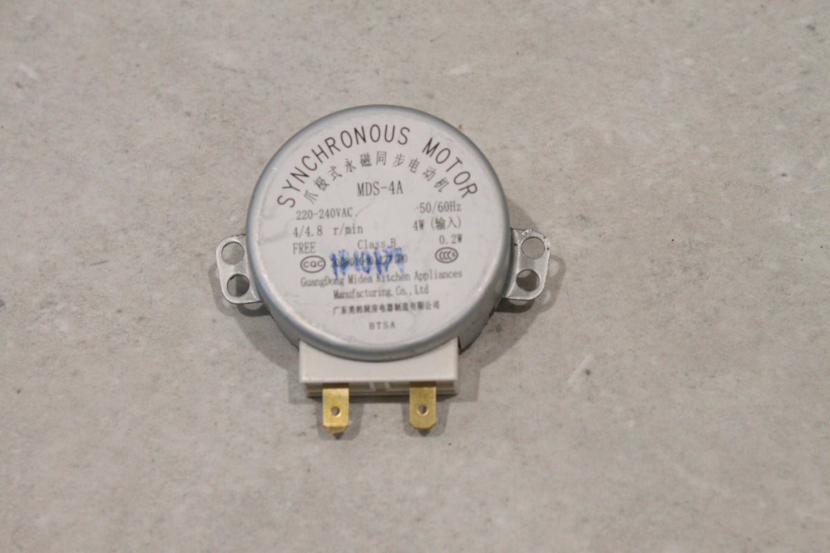 Contempo EM720CRL(F)-PM Microwave Turntable Synchronous Motor 220-240VAC MDS-4A