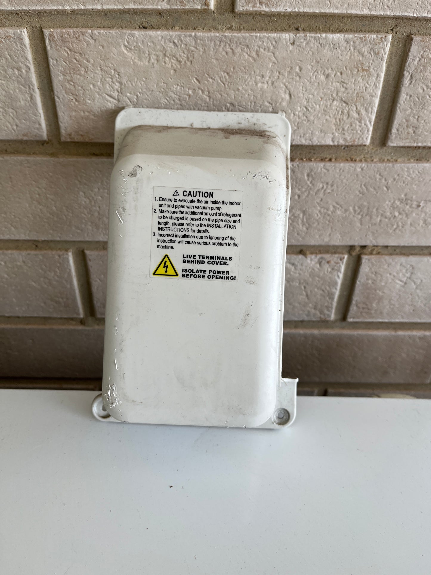 Outdoor Unit Pipe Cover to suit ACTRON AIR WRC-026CS
