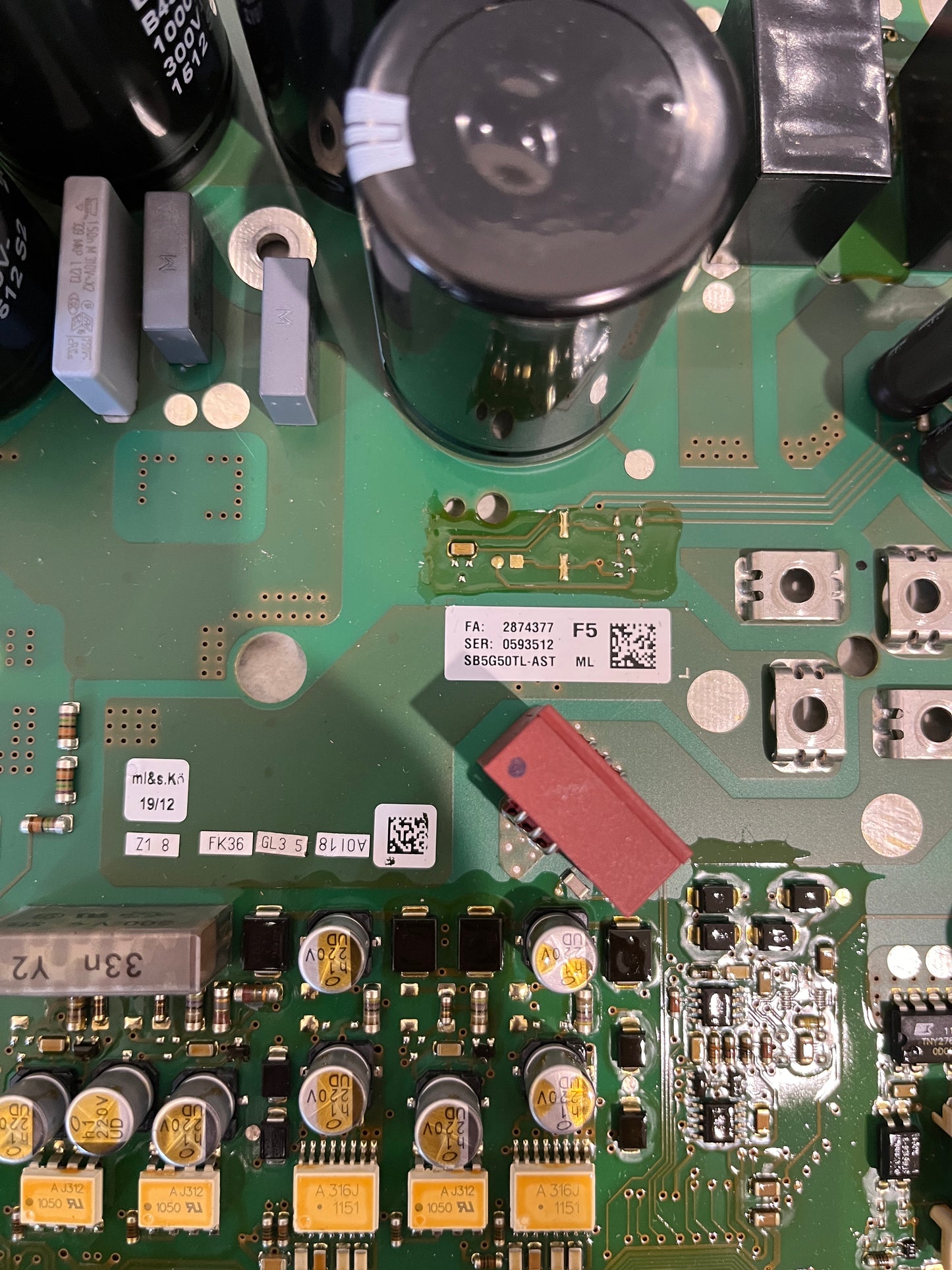 SMA Sunny Boy 5000 TL-21 Main PCB SB5GTL-AST