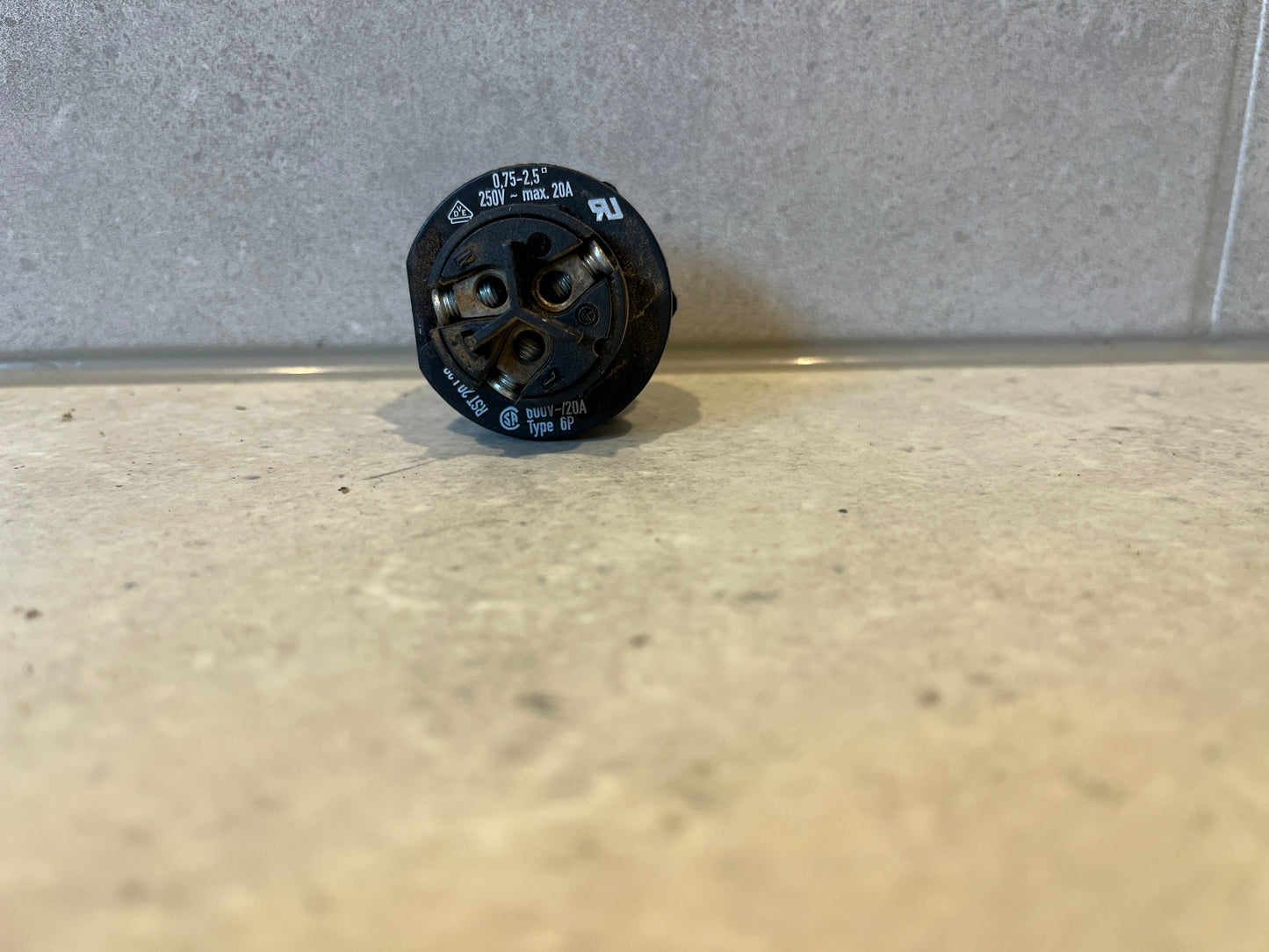 Wieland RST20i3 Series Circular Connector, 3-Pole, Male, Cable Mount, 20A, IP68