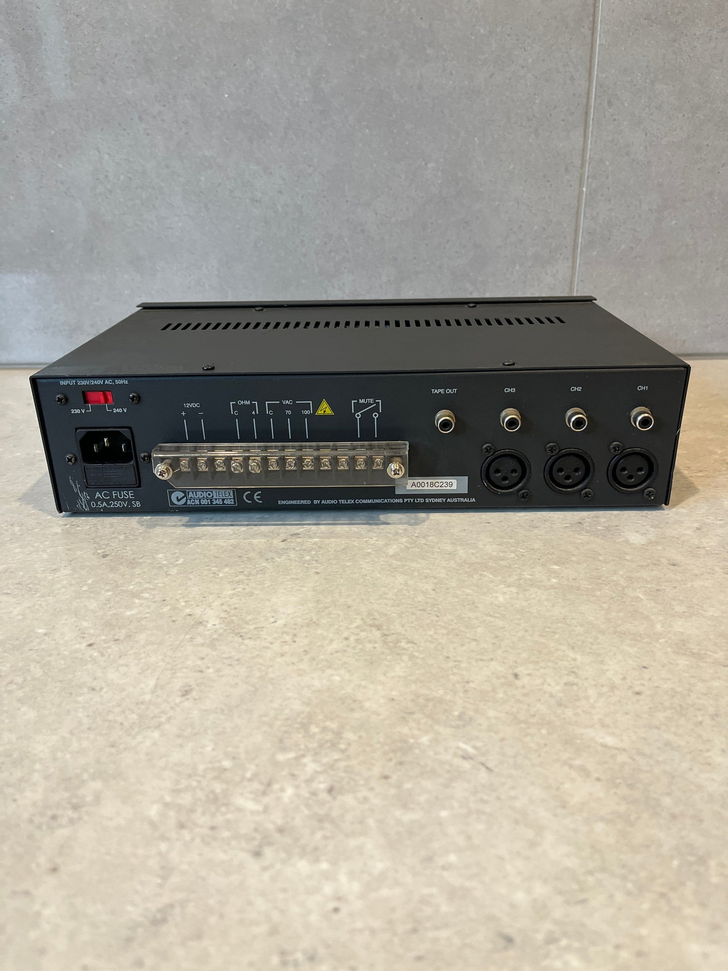 Australian Monitor 30W Mixer Amplifier IC30