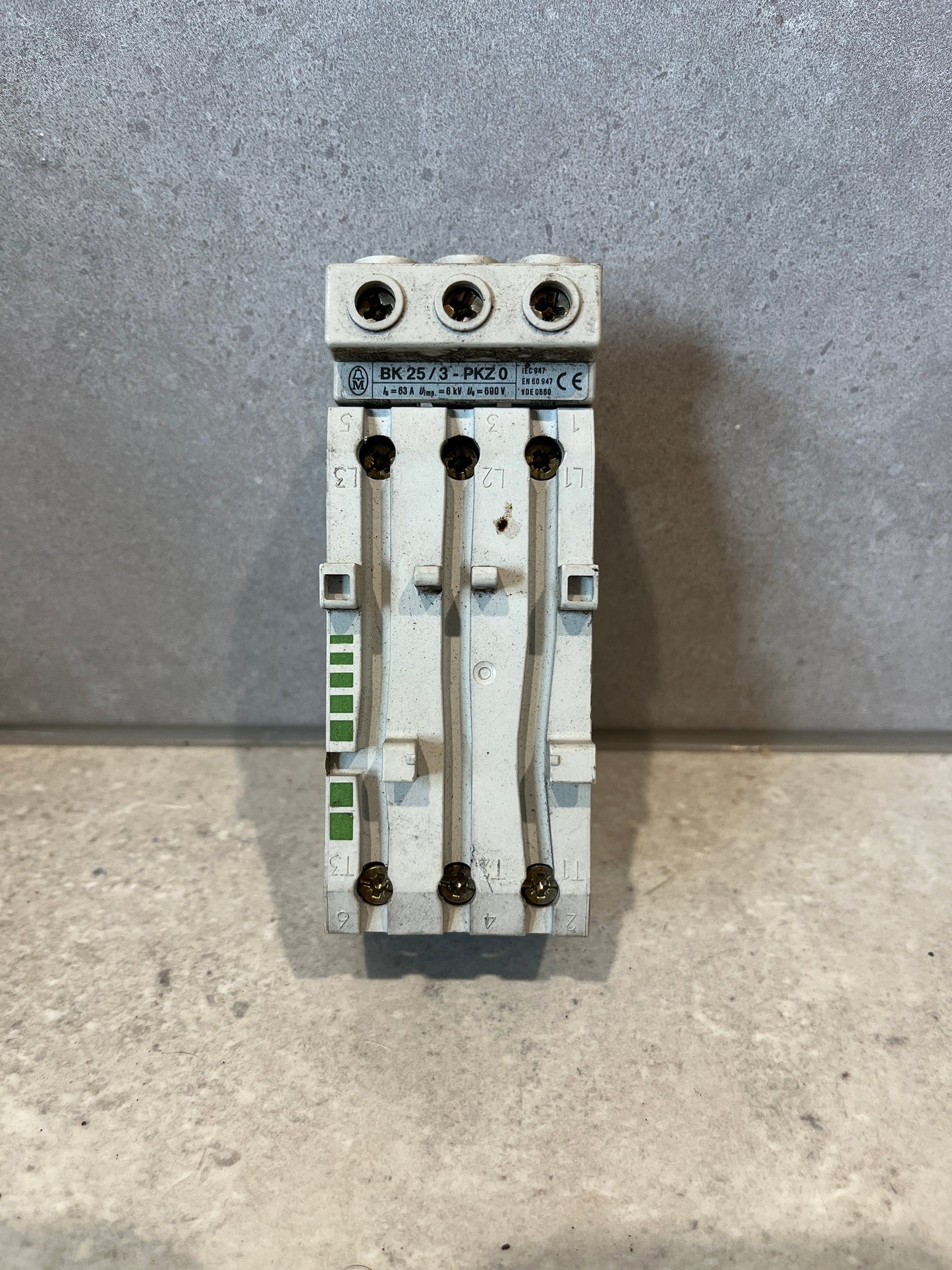 Eaton / Moeller CL-PKZ0 Current limiter, 3p, 63A, 400/690VAC, PKZ series (NNB)