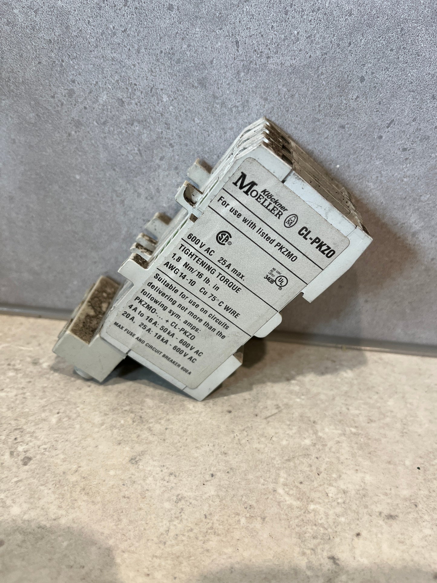 Eaton / Moeller CL-PKZ0 Current limiter, 3p, 63A, 400/690VAC, PKZ series (NNB)