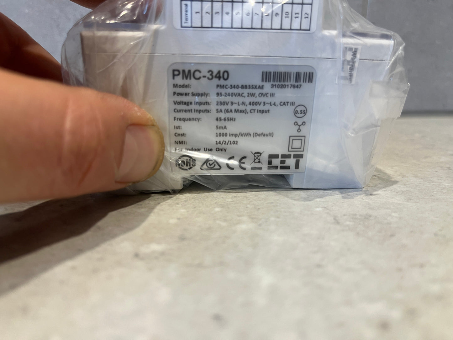 PMC-340 Digital Billing Grade 3 Phase Meter