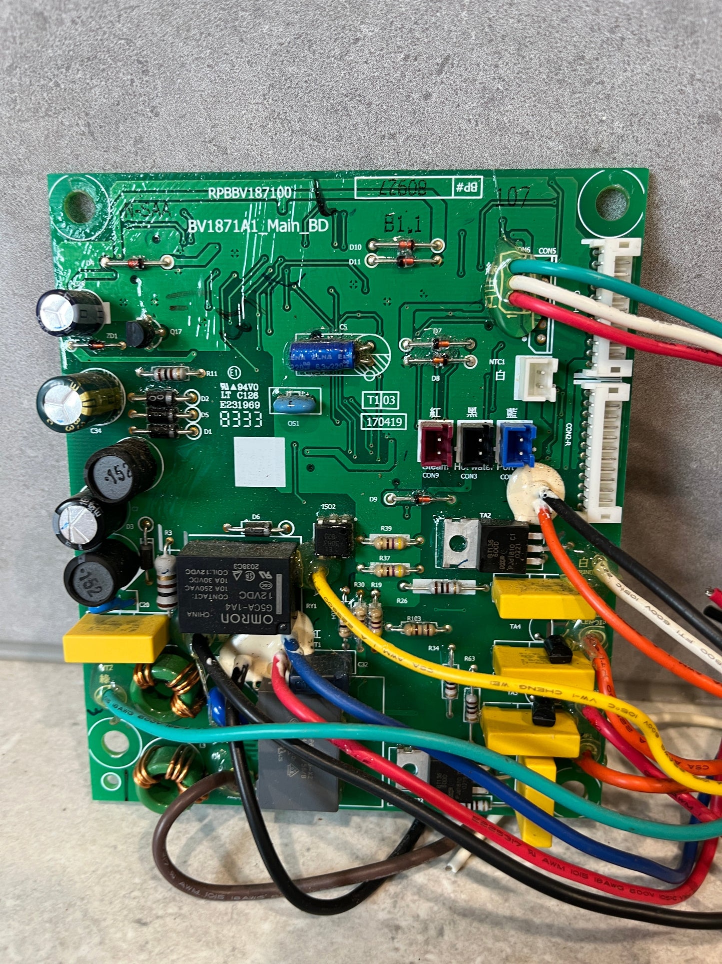 BREVILLE BES870 MAIN PCB 1875727