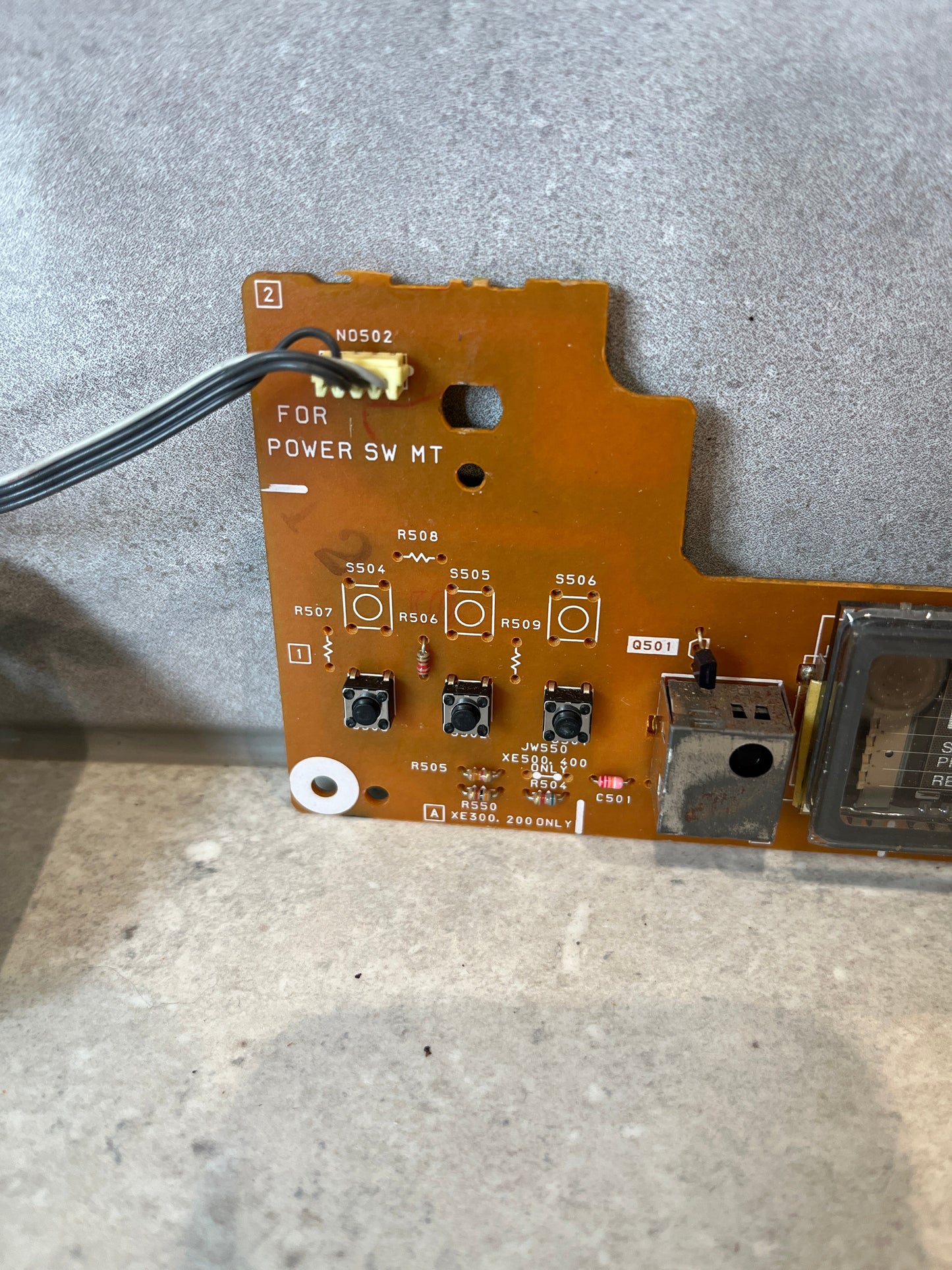 SONY CDP-XE500,400,300,200 PANEL PCB A-4673-727-A