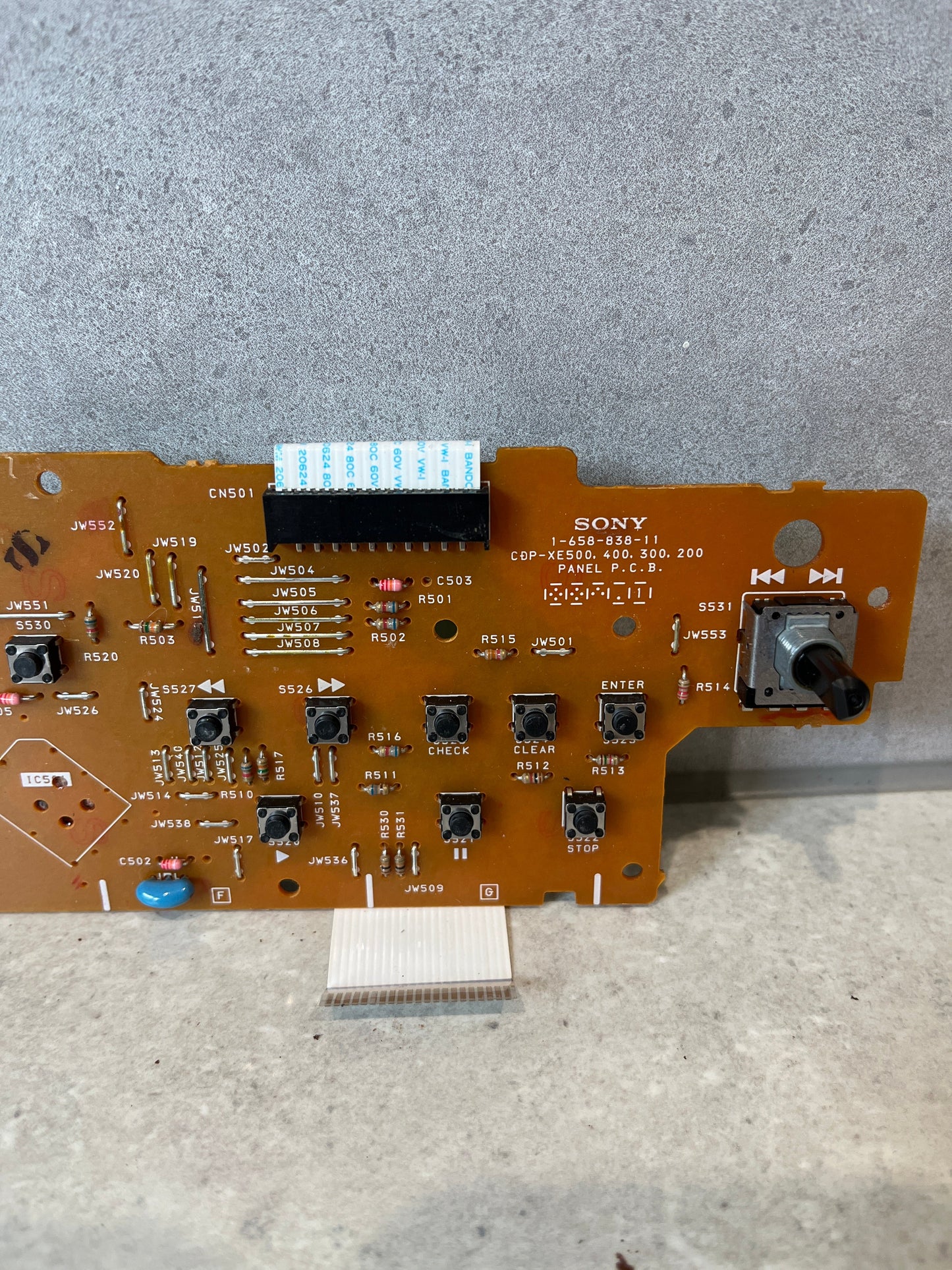 SONY CDP-XE500,400,300,200 PANEL PCB A-4673-727-A