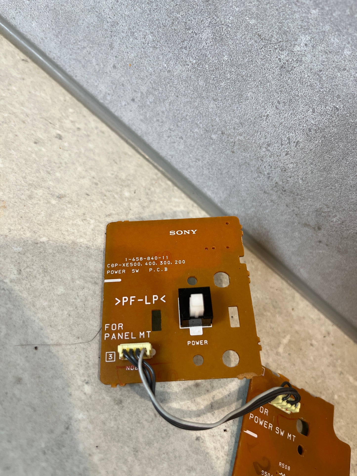 SONY CDP-XE500,400,300,200 PANEL PCB A-4673-727-A