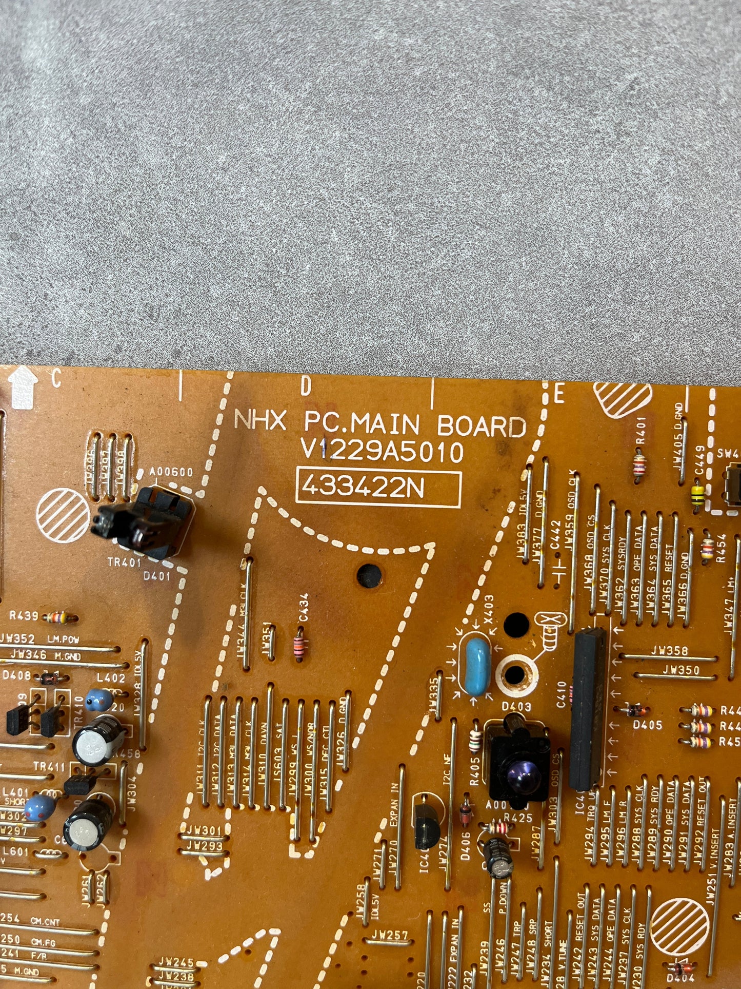 AKAI VS-G745EA-D VCR MAIN BOARD