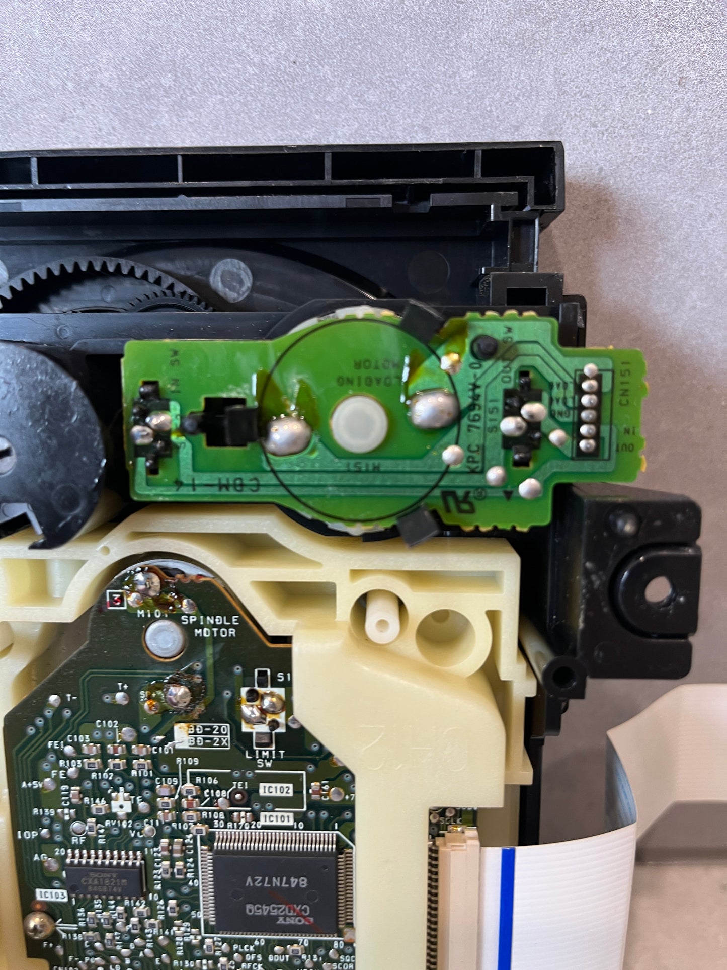 SONY CDP-XE500 CD DRIVE
