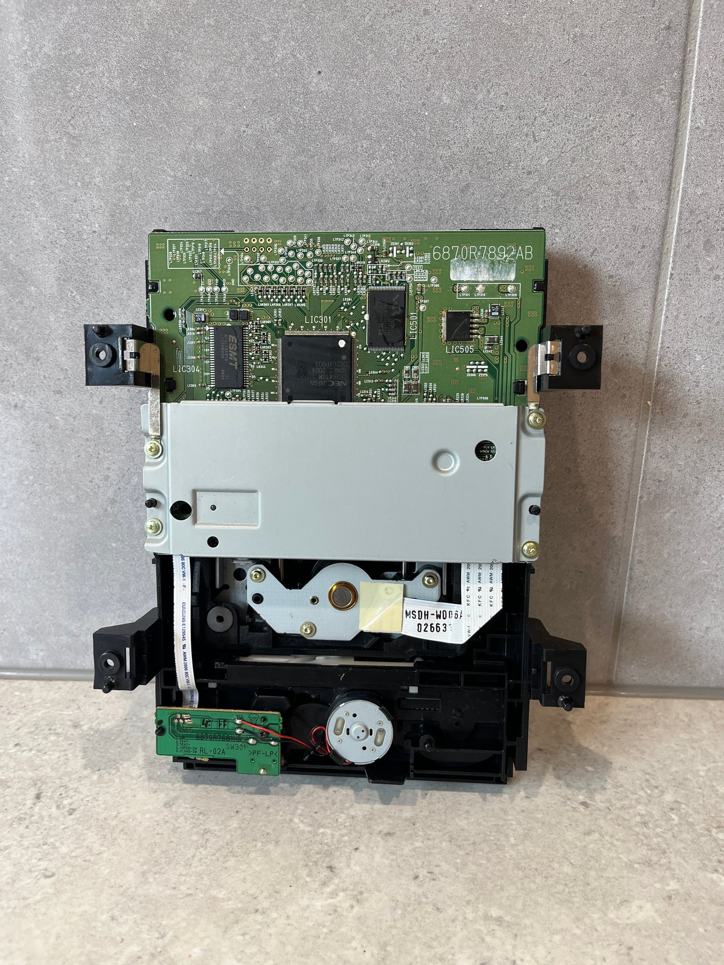 PHILLIPS DVD Recorder DVDR3320V/05 DVD Drive 609WO021406 6721RFN016A