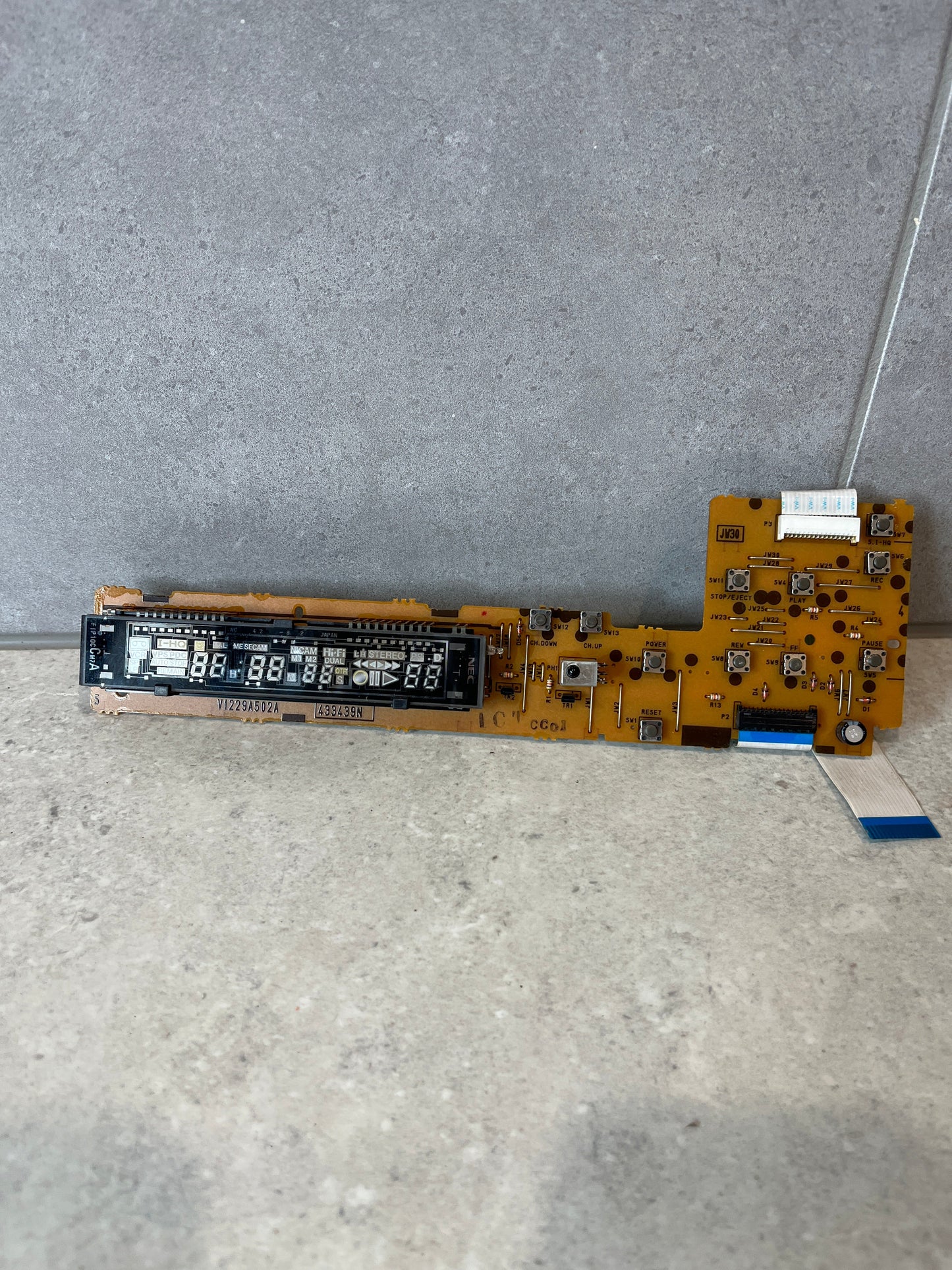 AKAI VS-G745EA-D VCR DISPLAY BOARD