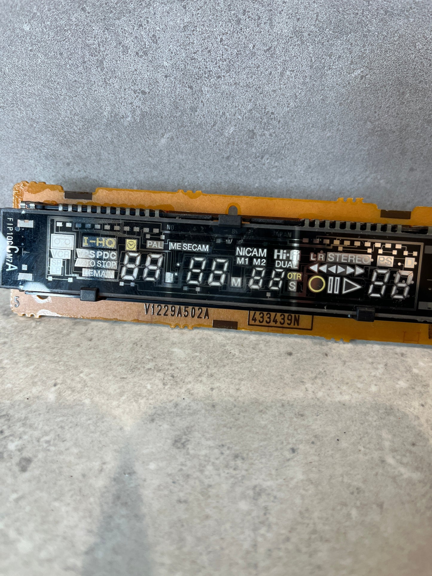 AKAI VS-G745EA-D VCR DISPLAY BOARD