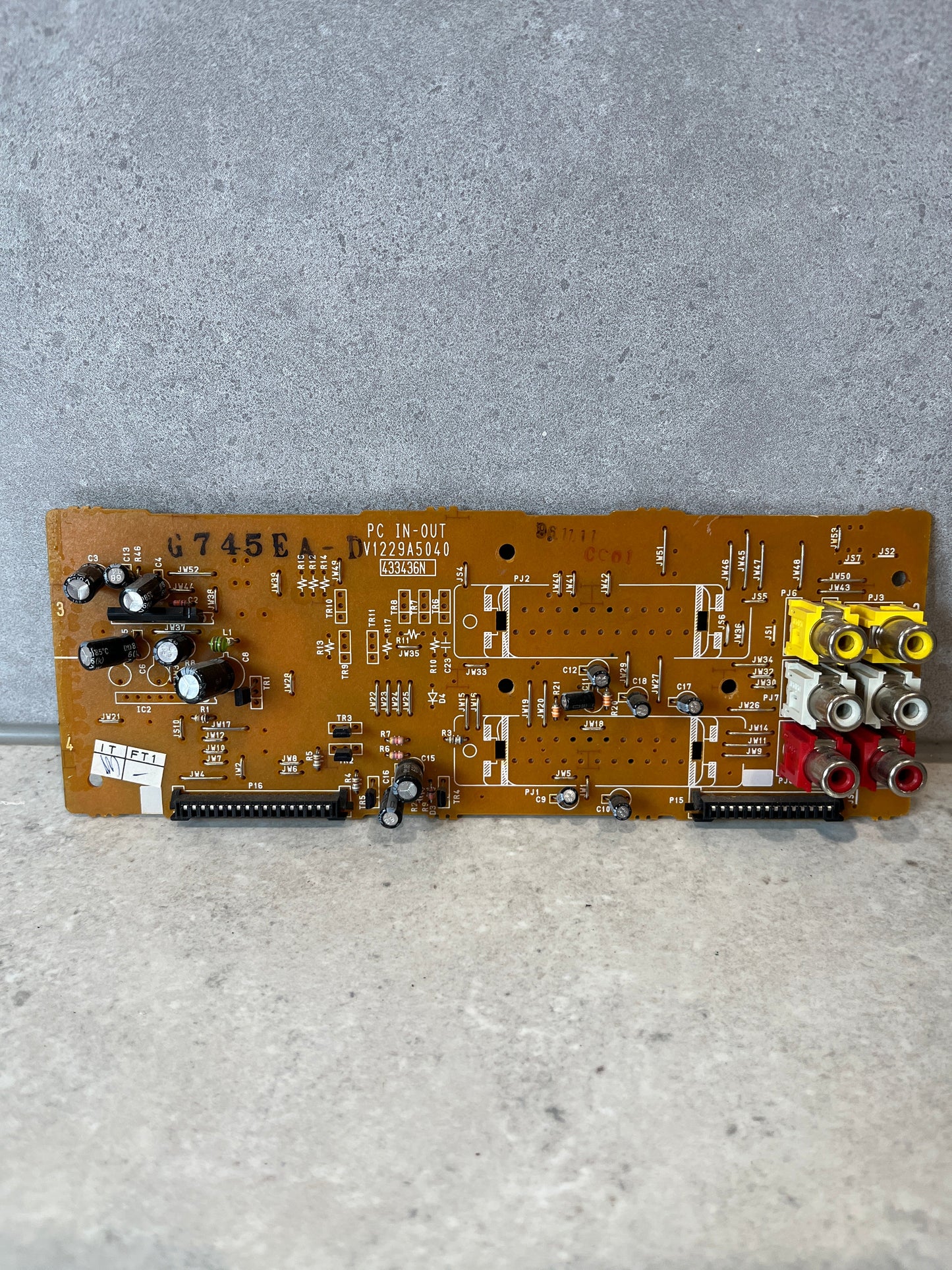 AKAI VS-G745EA-D VCR PC IN-OUT PCB BOARD