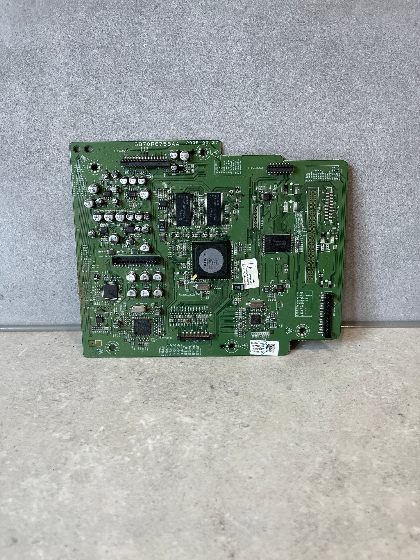 PHILLIPS DVD Recorder DVDR3320V/05 Processor PCB MAIN 6870R6758AA
