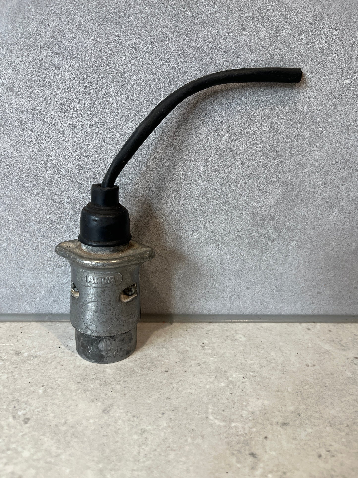 Narva 7 Pin Trailer Plug - Round Metal Large - 82161BL