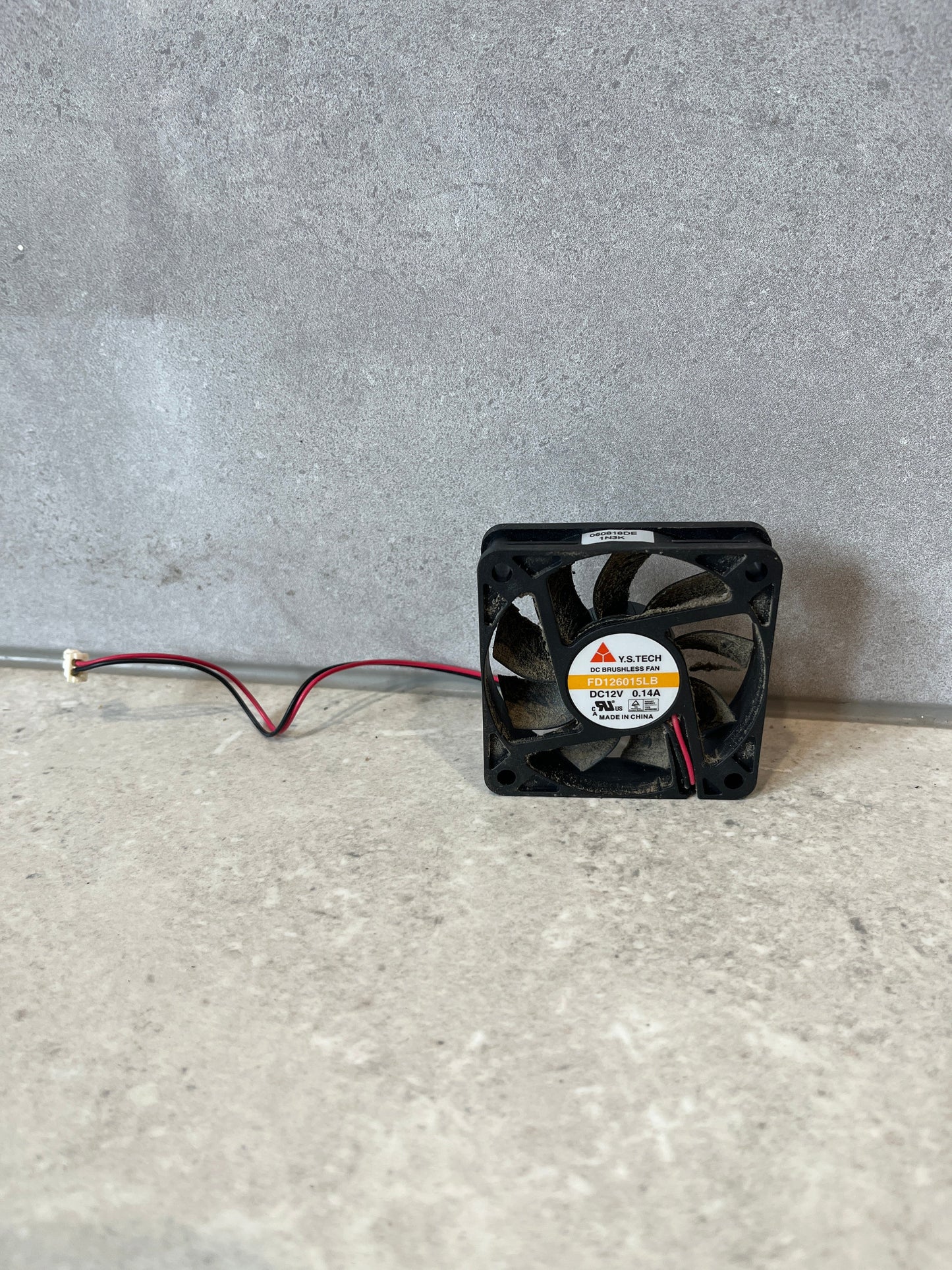 Y.S.TECH 6015 FD126015LB DC12V 0.14A 6CM silent cooling fan