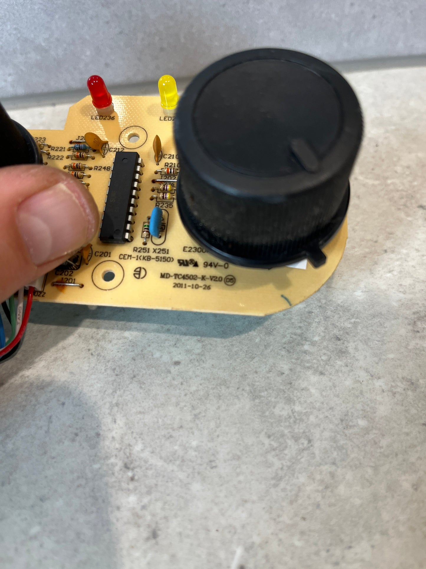Slow Cooker Control Panel