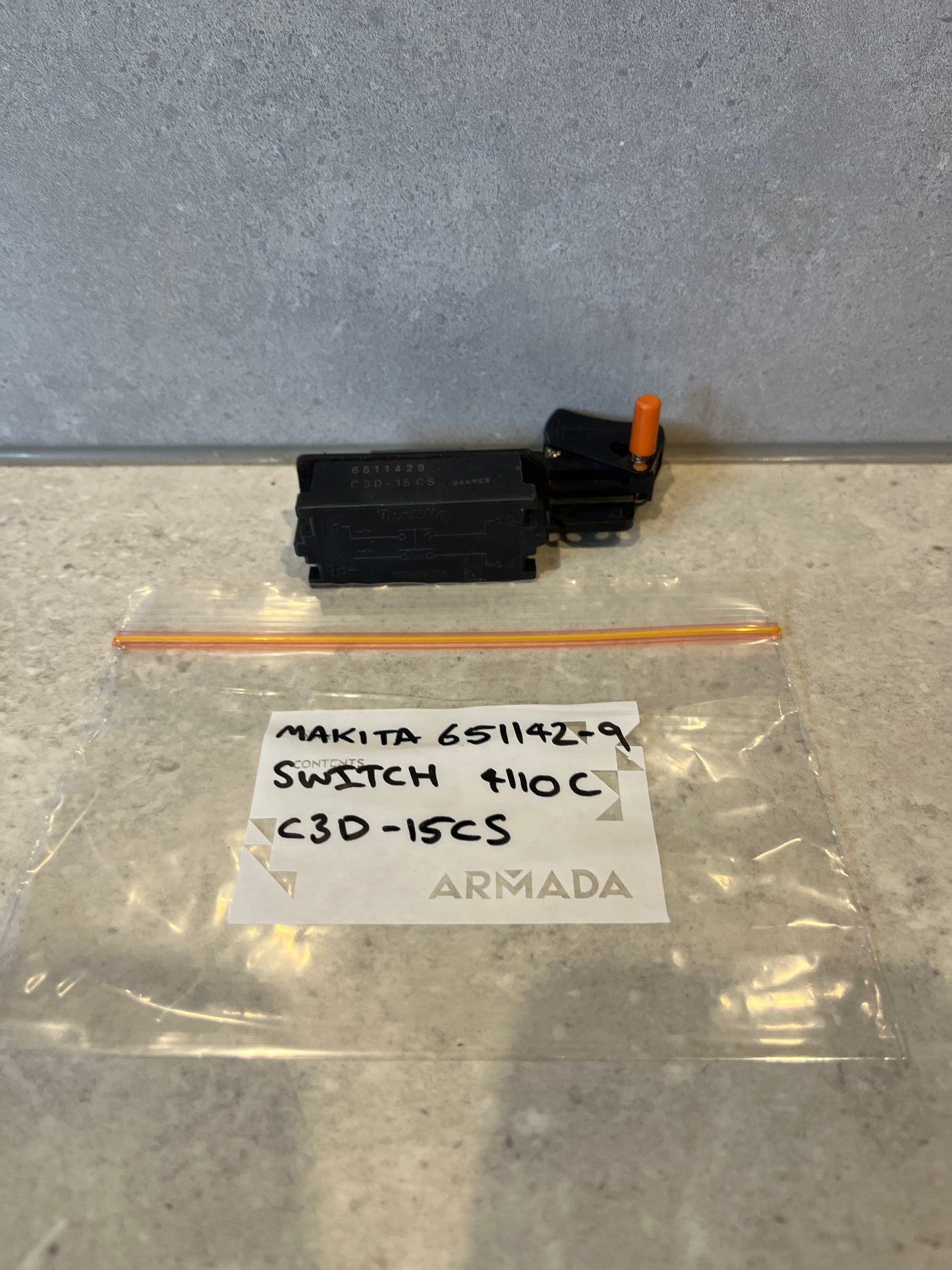 Genuine Makita 651142-9 Switch C3D-15CS 15MS for 4110C