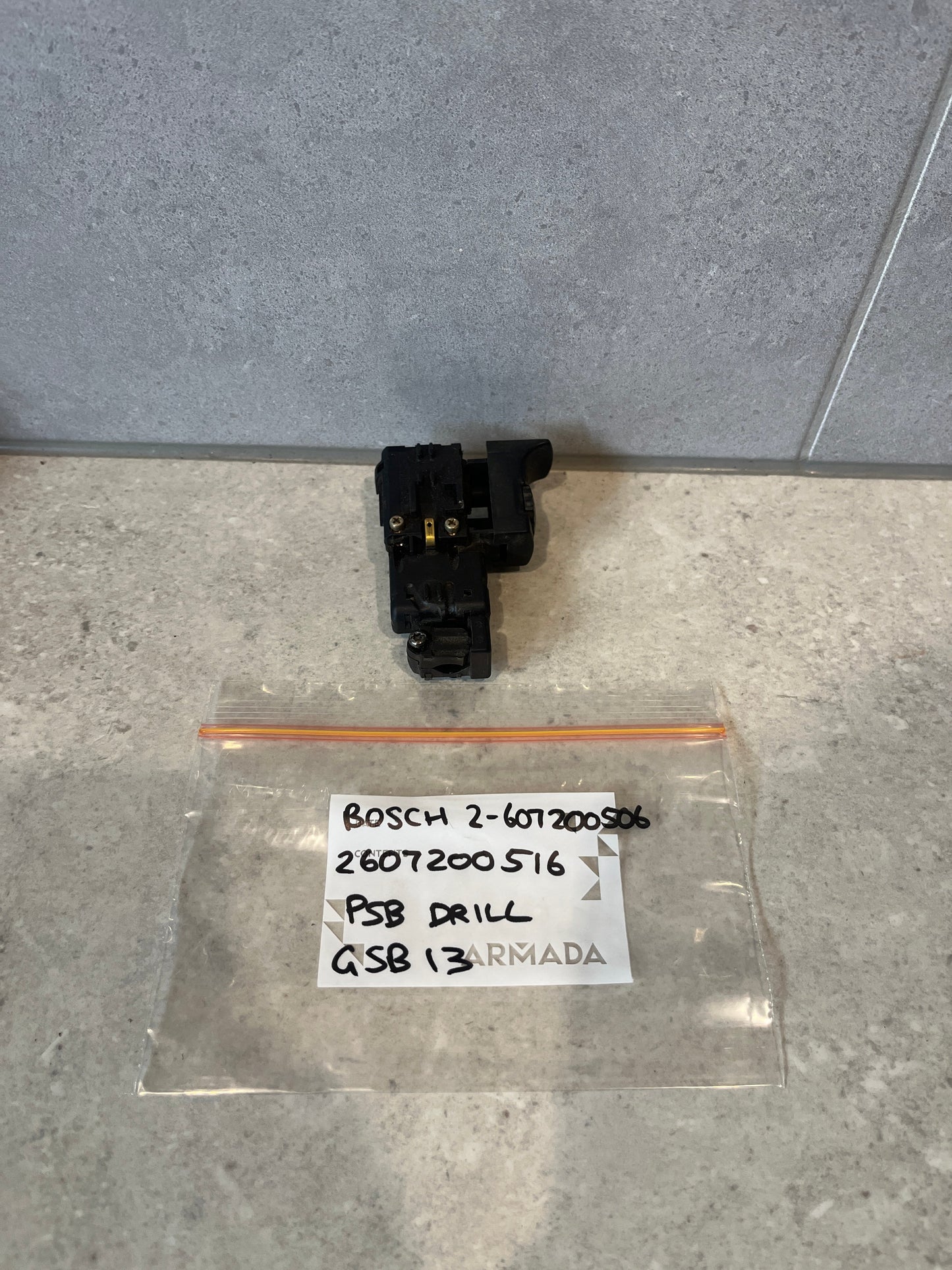 Bosch Impact Drill GSB 13 RE Switch Switch 2607200516