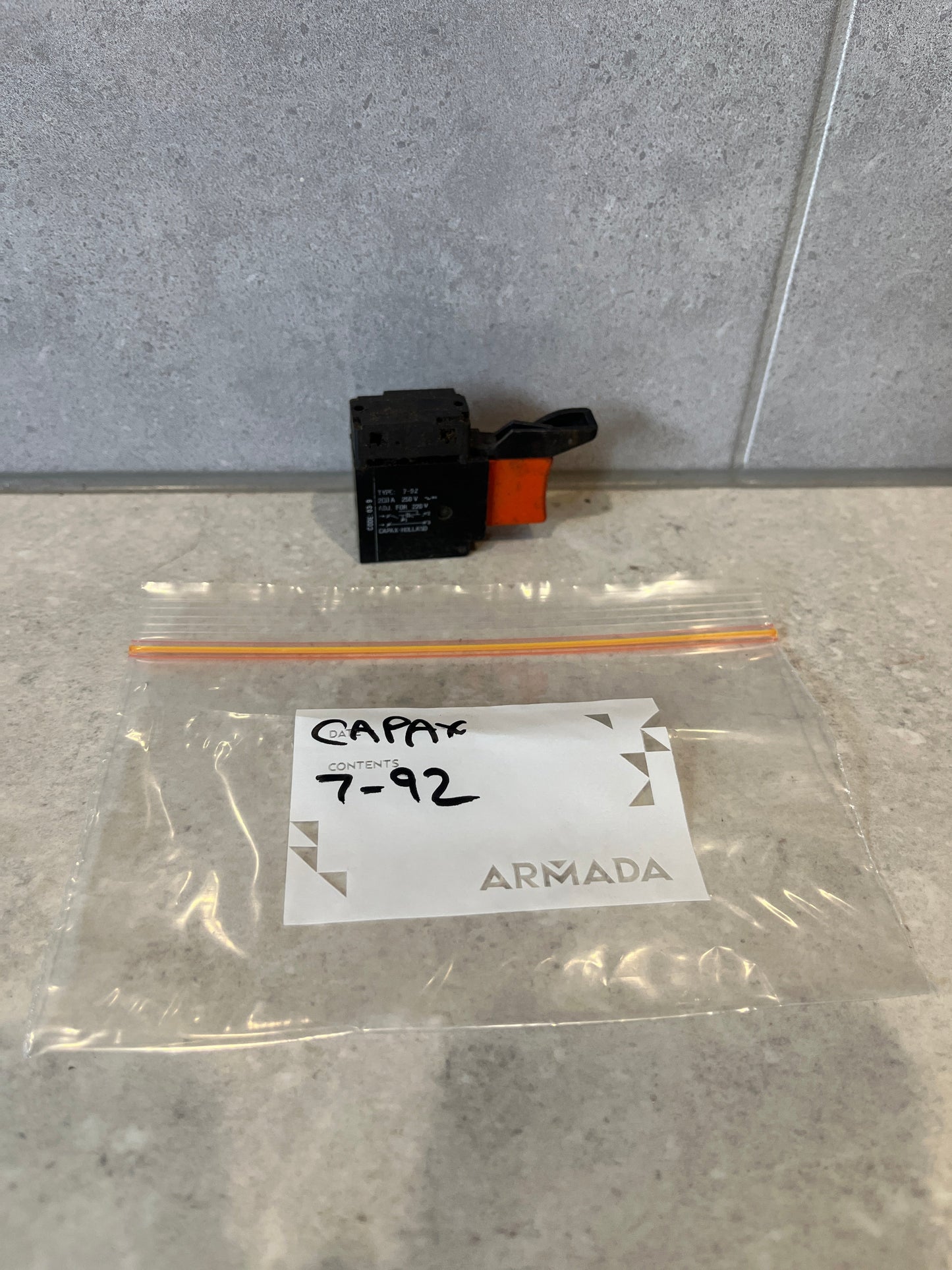 Capax 7-92 Power Tool Switch