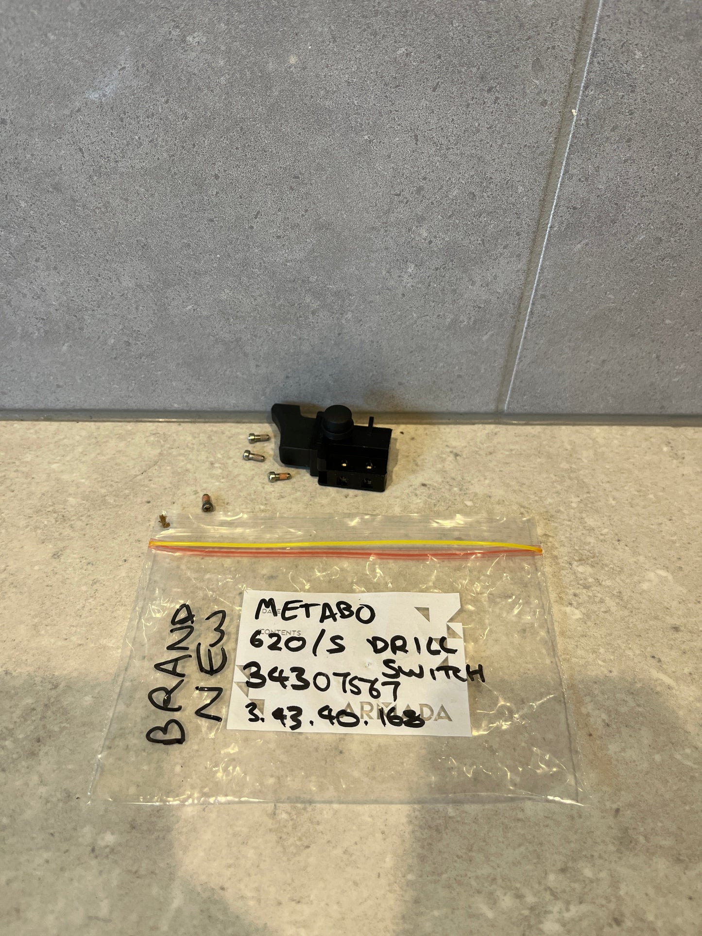 Metabo 34307567 3.43.40.168 Brand New Switch 620S Drill