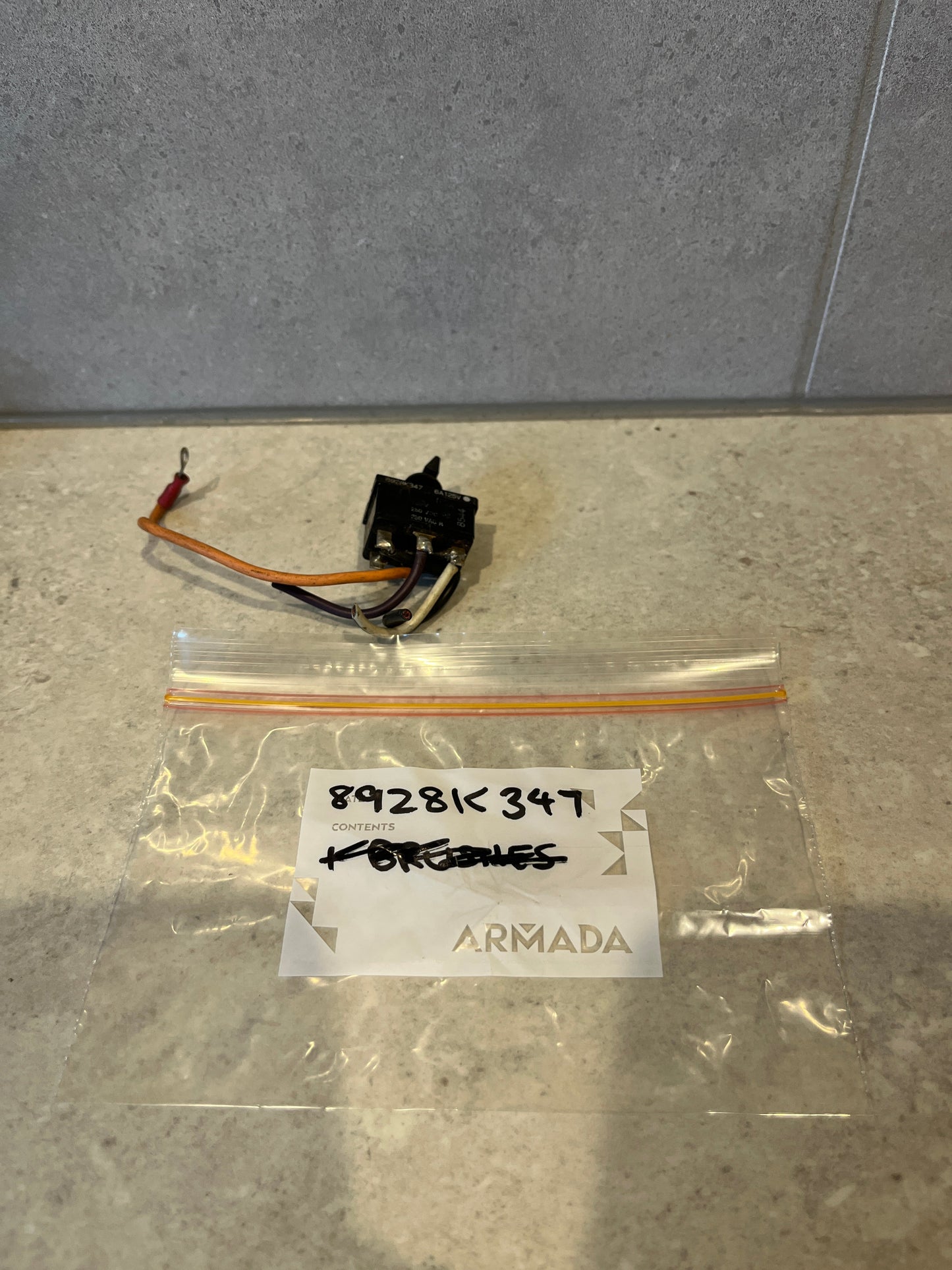 Eaton 8928K347 Toggle Switch Cutler Hammer