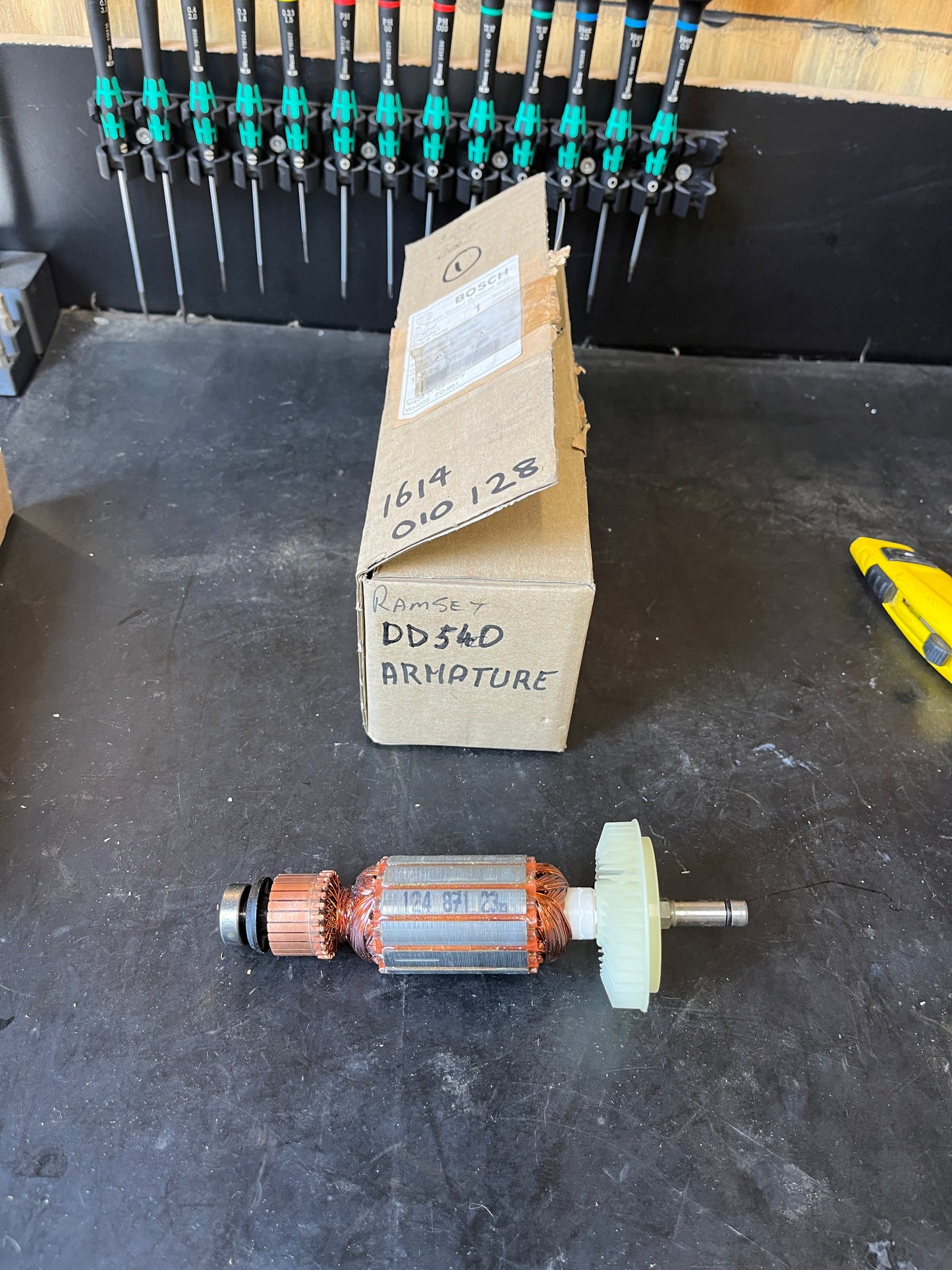 Bosch 1614010128 Armature With Fan Ramset DD54D and others