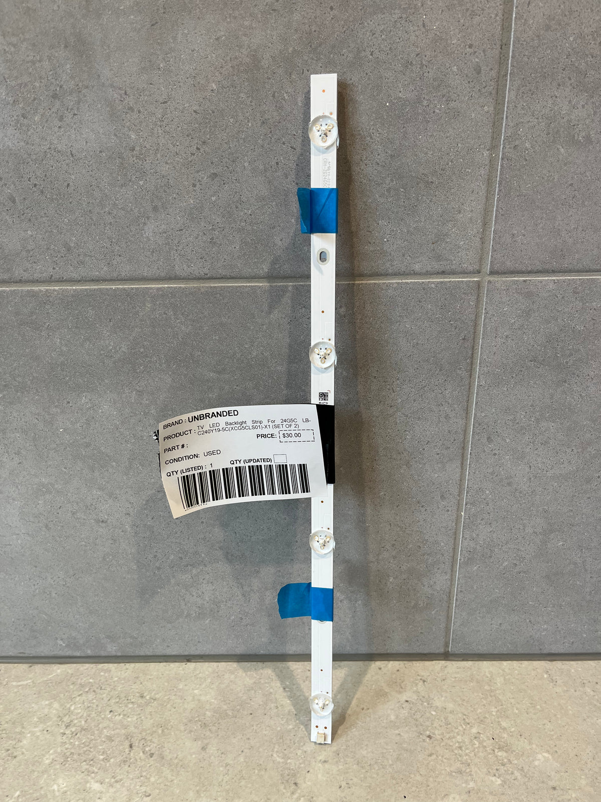 TV LED Backlight Strip For 24G5C LB-C240Y19-5C(XCG5CLS01)-X1 (SET OF 2)