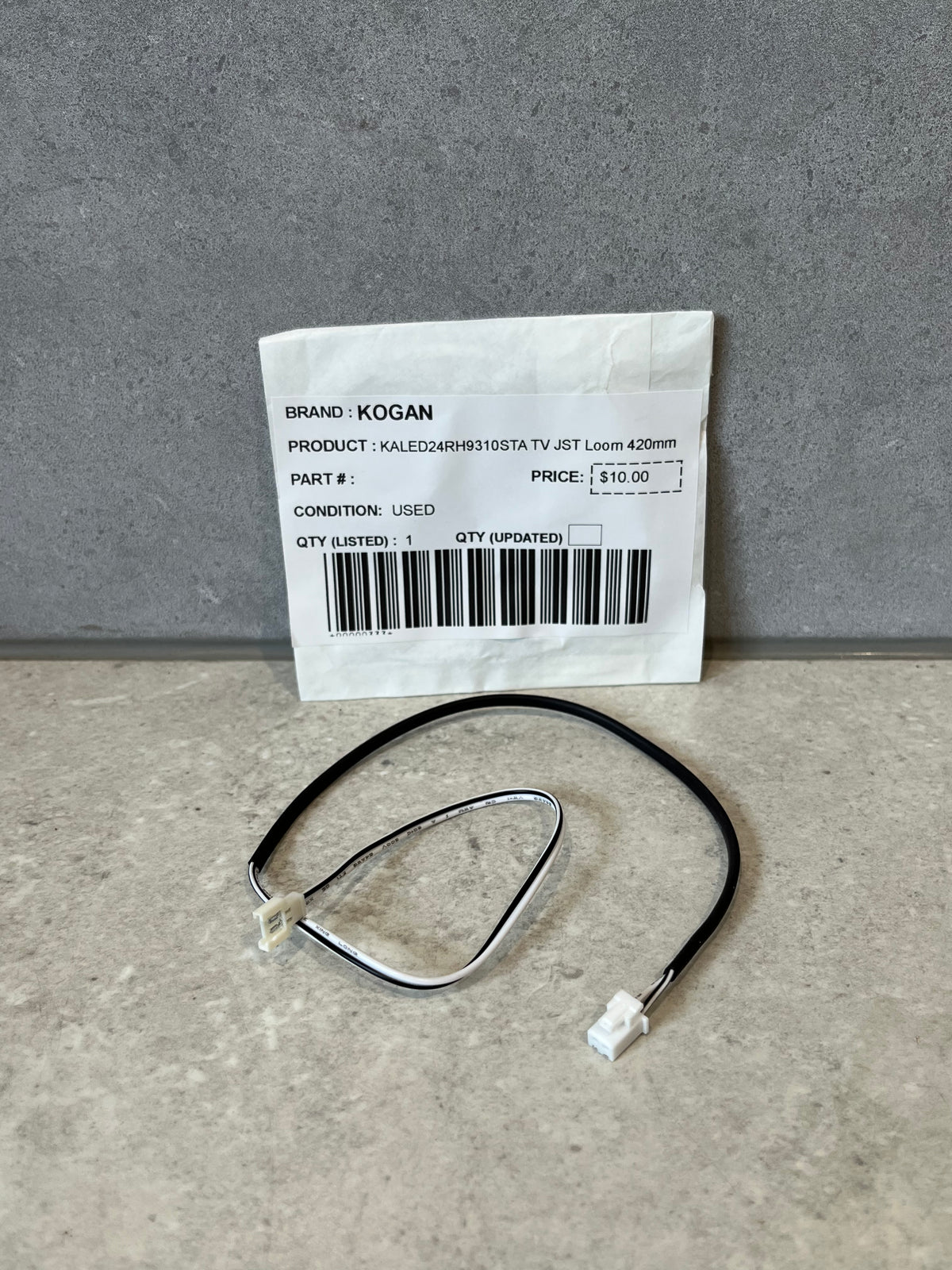 KOGAN KALED24RH9310STA TV JST Loom 420mm