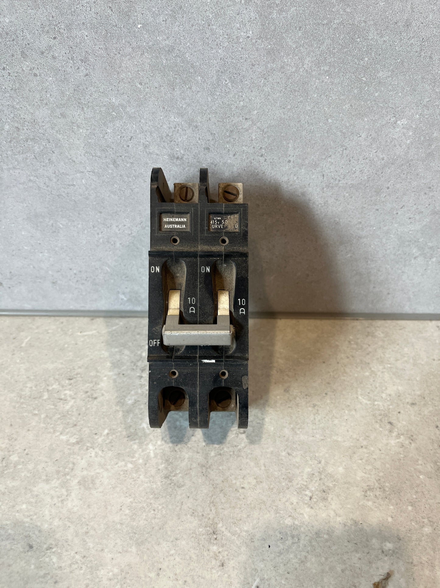 Heinemann 10A 2 Pole Circuit Breaker MCB 2 Phase