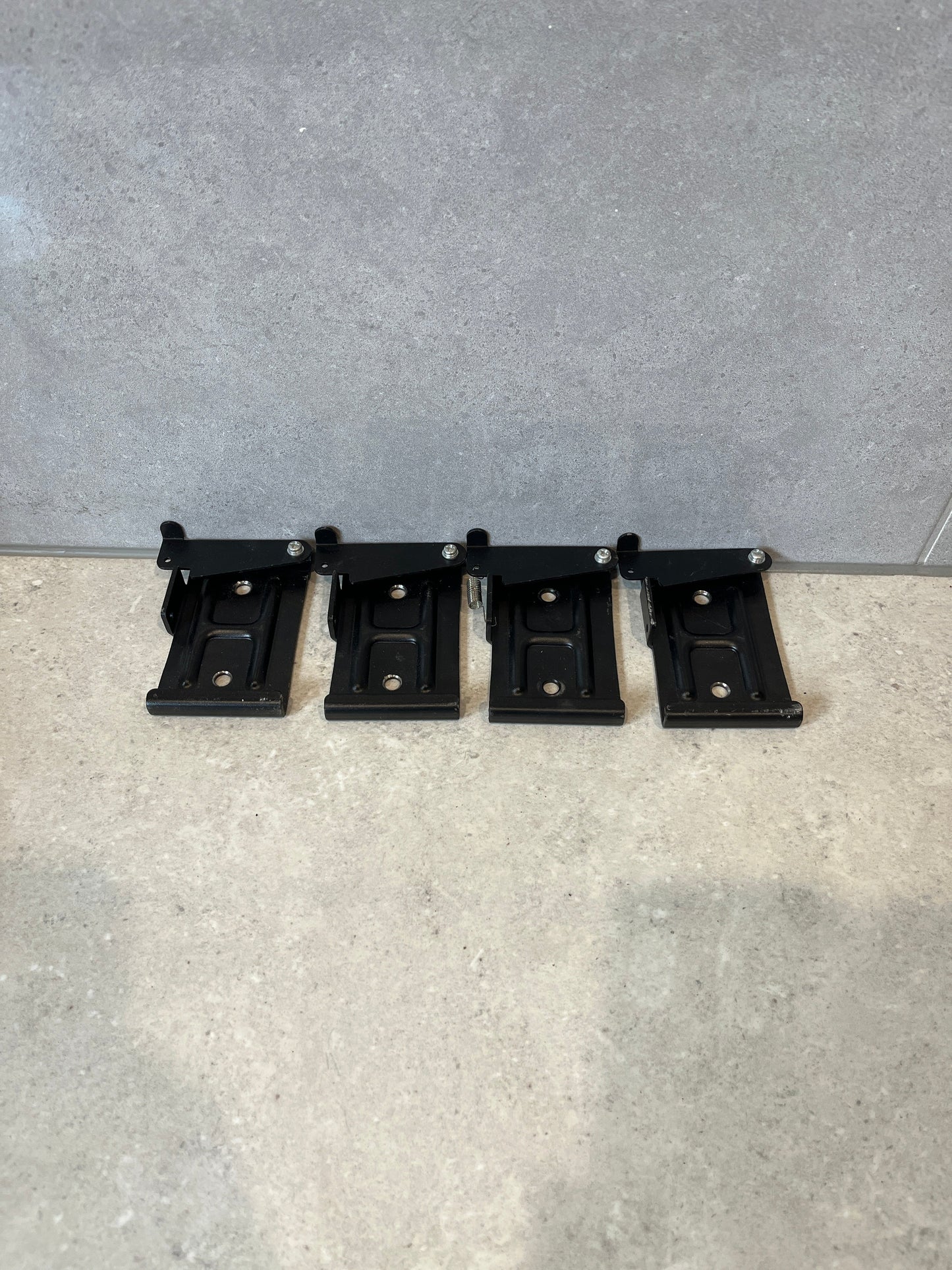 Workbench Castors - Quick release mounting plates only.
