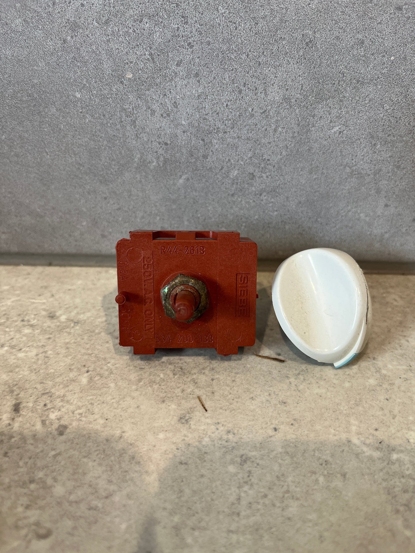 Simpson Espirit 650 22P650 Temperature Selector Switch R44-261B + Knob