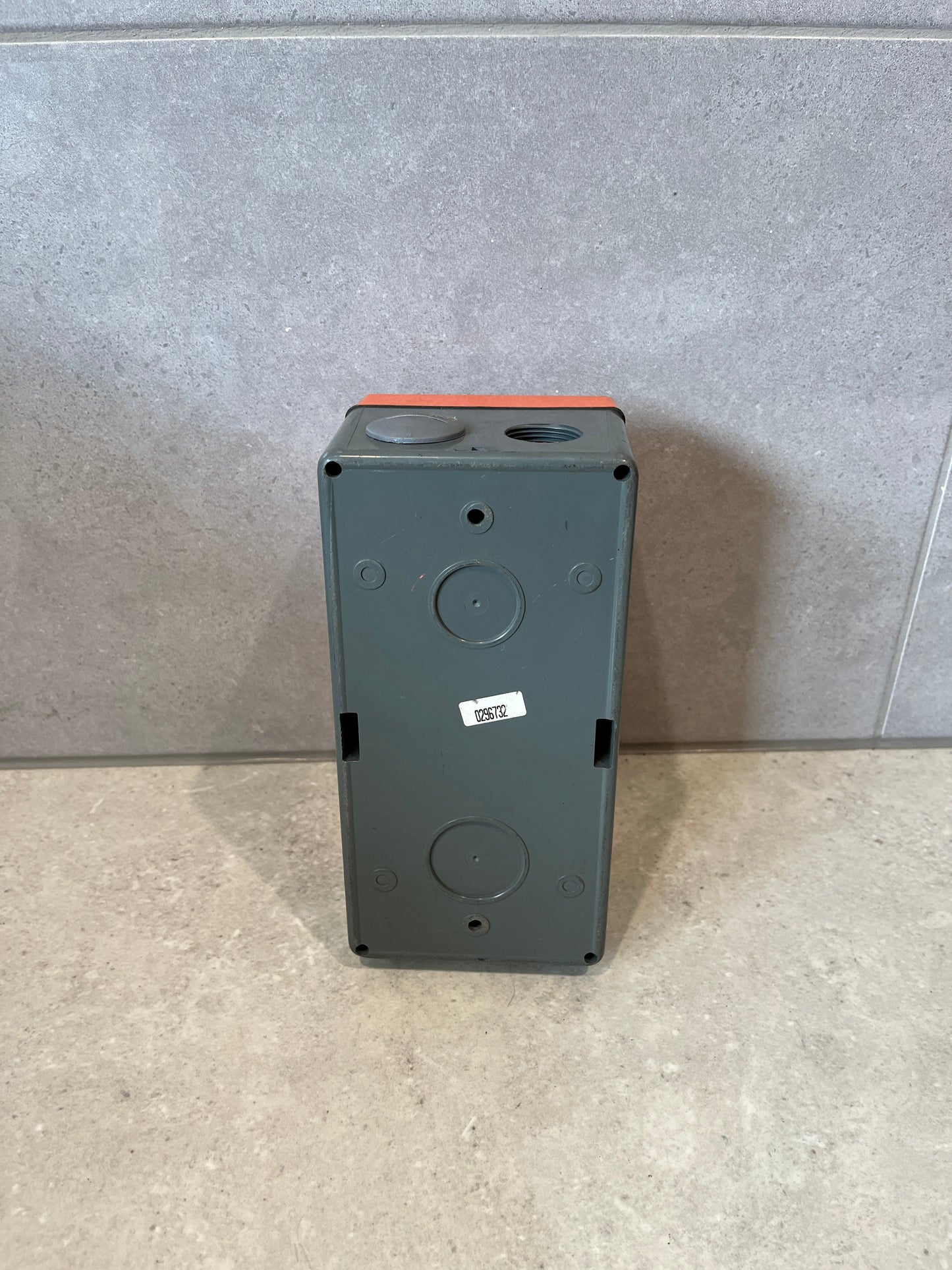 Clipsal IP66, 2 Gang (101 x 198 x 91mm high) - Chemical Resistant Orange