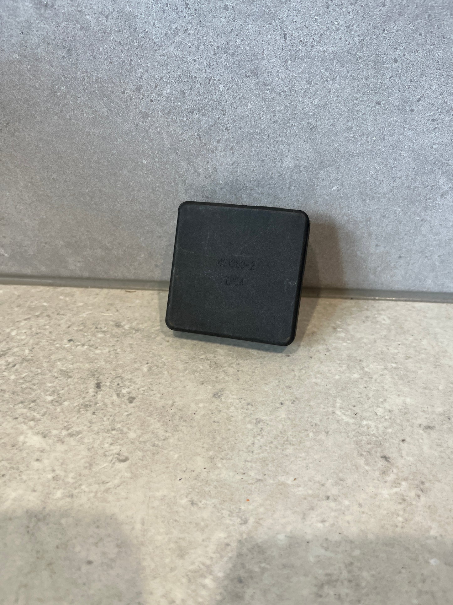 15A IP54 Panel Mount Socket with flap.
